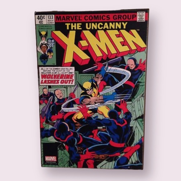 Marvel Wall Decor Marvel Comics The Uncanny Xmen 33 Wooden Wall Art